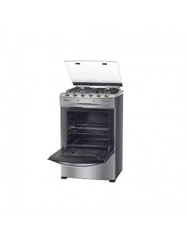Cocina A Gas 4 Quemadores Midea Pro...