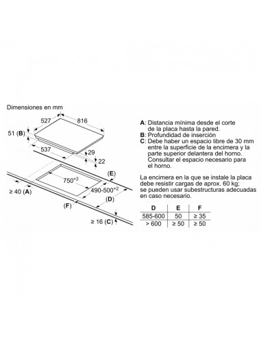 Encimera Inducción Bosch Serie 8 Open...