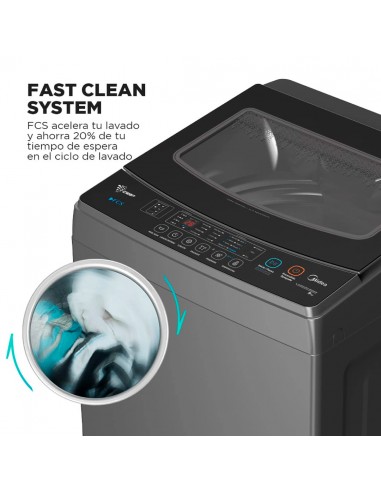 Lavadora Midea Carga Superior 11 Kg...