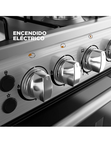 Cocina A Gas 4 Quemadores Midea...