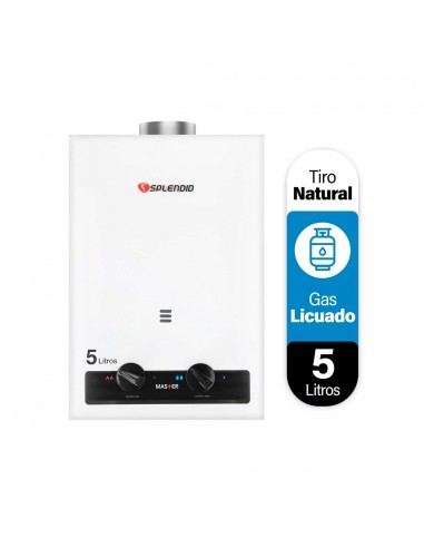 Calefont 5 Litros Tiro Natural Gas...