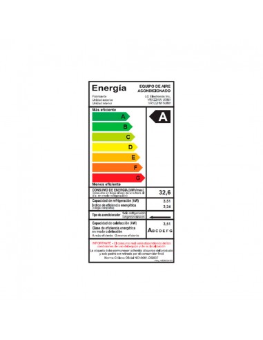 Aire Acondicionado LG Artcool 12K Btu...