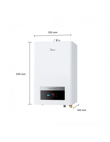 Calefont Midea 10 Litros Gas Natural...