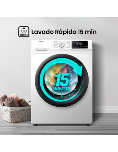 Lavadora Secadora Hisense WD3Q1042BW...