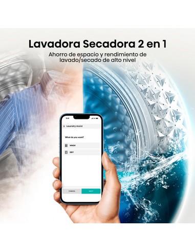 Sin Caja - Lavadora Secadora 12/8 Kg...