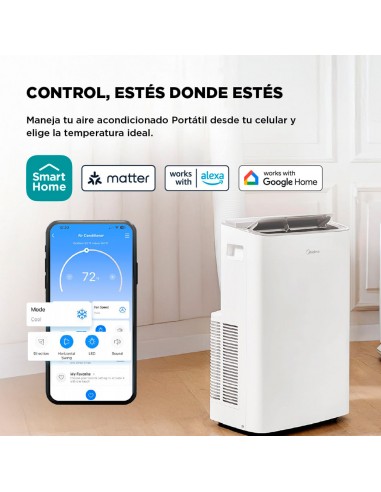 Aire Acondicionado Portátil Midea...