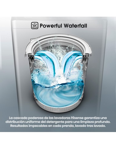 Open Box - Lavadora Hisense Carga...
