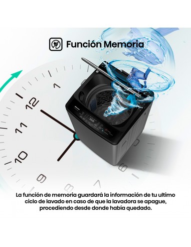 Open Box - Lavadora Hisense Carga...