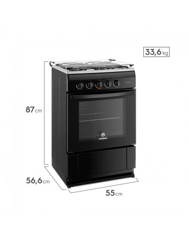 Cocina A Gas 4 Quemadores Mademsa MV...