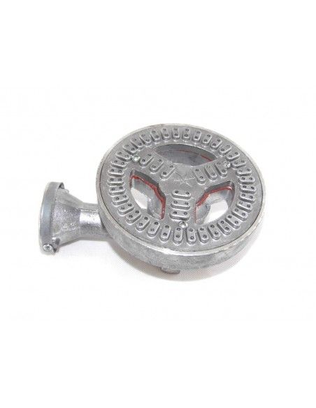 QUEMADOR ALUM. RAYO 150 mm C/CODO 