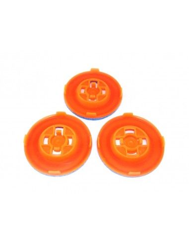 RODILLO C/FIELTRO BLISTER C/ 3  	