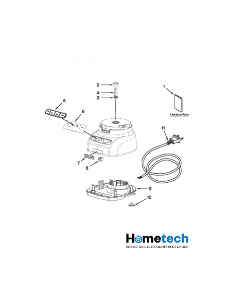 ADAPTADOR KITCHEN AID WFP13 W10451326