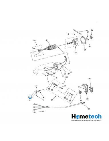 ACTUADOR VELOCIDAD KITCHENAID 9709276