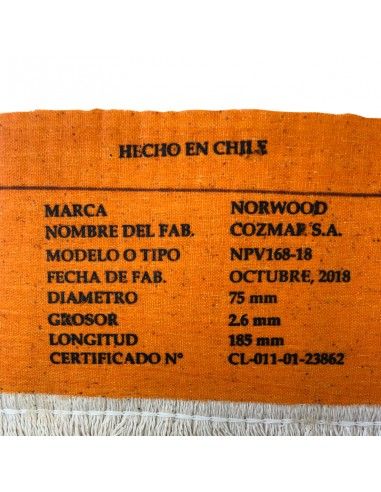 Mecha Cozmar Para Estufa Norwood 168-18