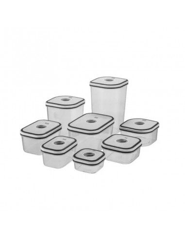 Set De 8 Potes Herméticos Para Cocina...
