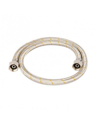 Flexible Acero Gas Hi 7/8x1/2 90 Cm...