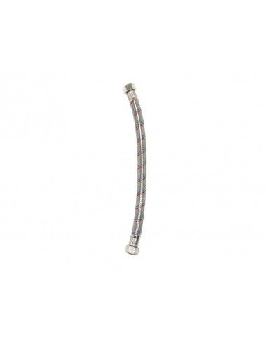 FLEXIBLE ACERO AGUA HI 1/2 30CM