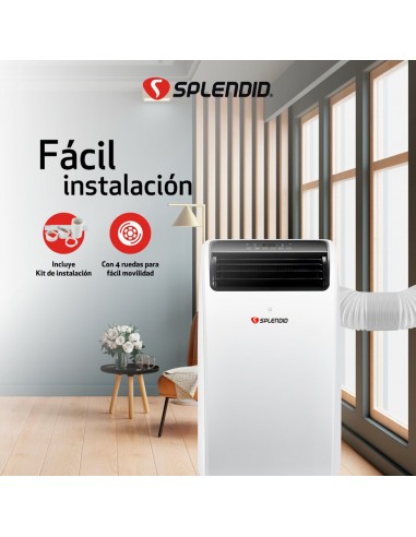 Aire Acondicionado Portátil 14K BTU...