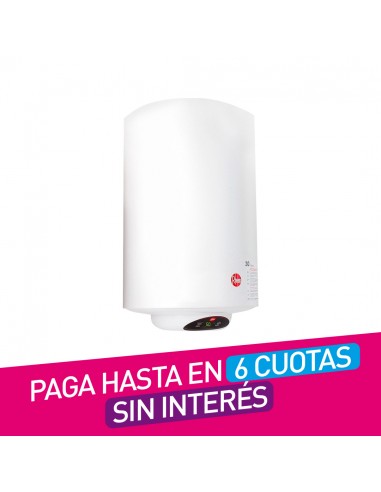 Termo Eléctrico Mural Rheem 30 Litros