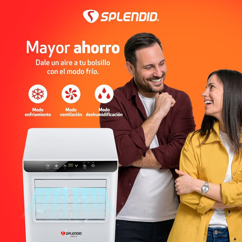 Open Box Aire Acondicionado Wifi Portátil 12K Btu Solo Frío Splendid-5