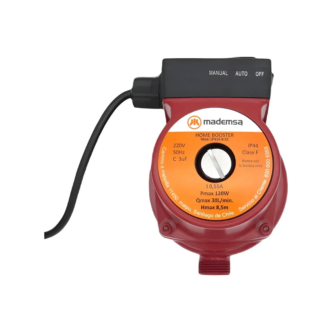 Bomba De Aumento De Presión De Agua Para Calefont Home Booster Mademsa