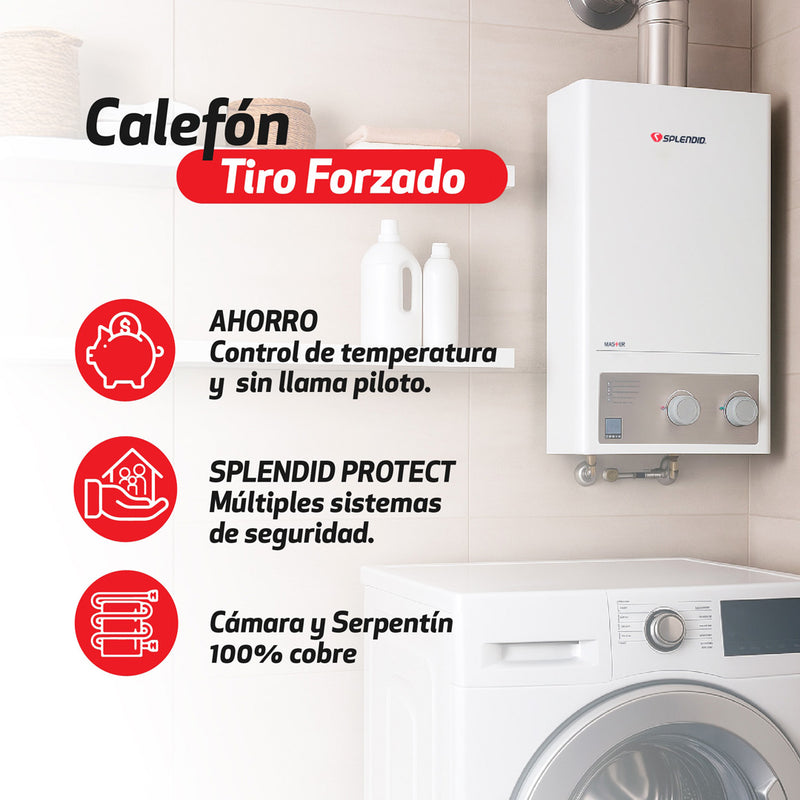 Calefont 10 Litros Tiro Forzado Gas Natural Splendid-3