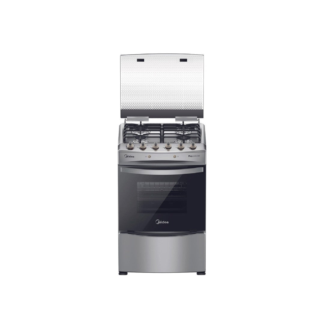 Cocina A Gas 4 Quemadores Midea Pro Cook 400 Open Box