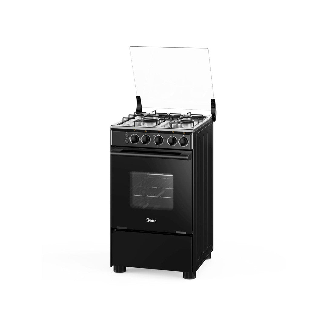 Cocina A Gas 4 Quemadores Midea Mcg-4Qsg20Nsbk Open Box