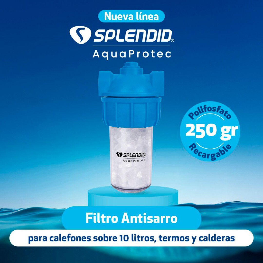 Filtro Antisarro Para Calefont Y Termo Universal Splendid
