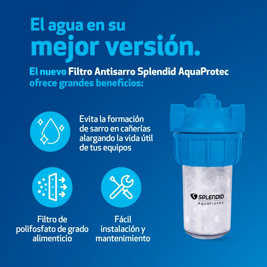 Filtro Antisarro Para Calefont Y Termo Universal Splendid-3