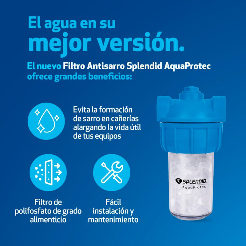 Filtro Antisarro Para Calefont Y Termo Universal Splendid-3