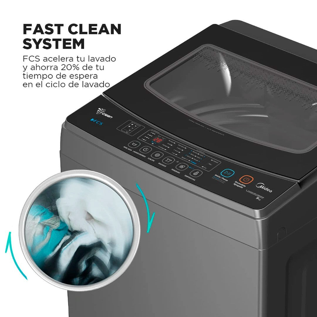 Lavadora Midea Carga Superior 11 Kg Mls-110Ge04N-4