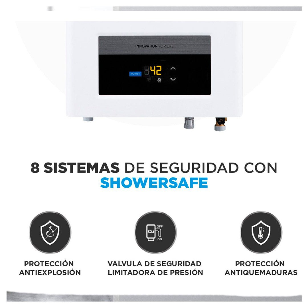 Calefont Tiro Forzado 13 Litros Gas Natural Midea-1