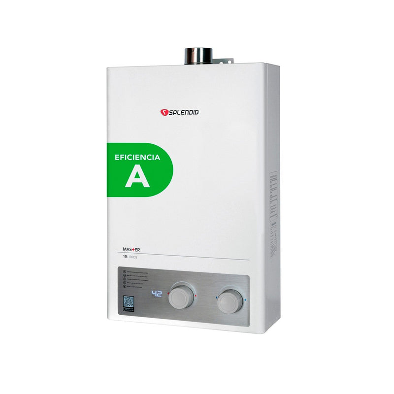 Open Box Calefont 10 Litros Gas Licuado Tiro Forzado Splendid-2