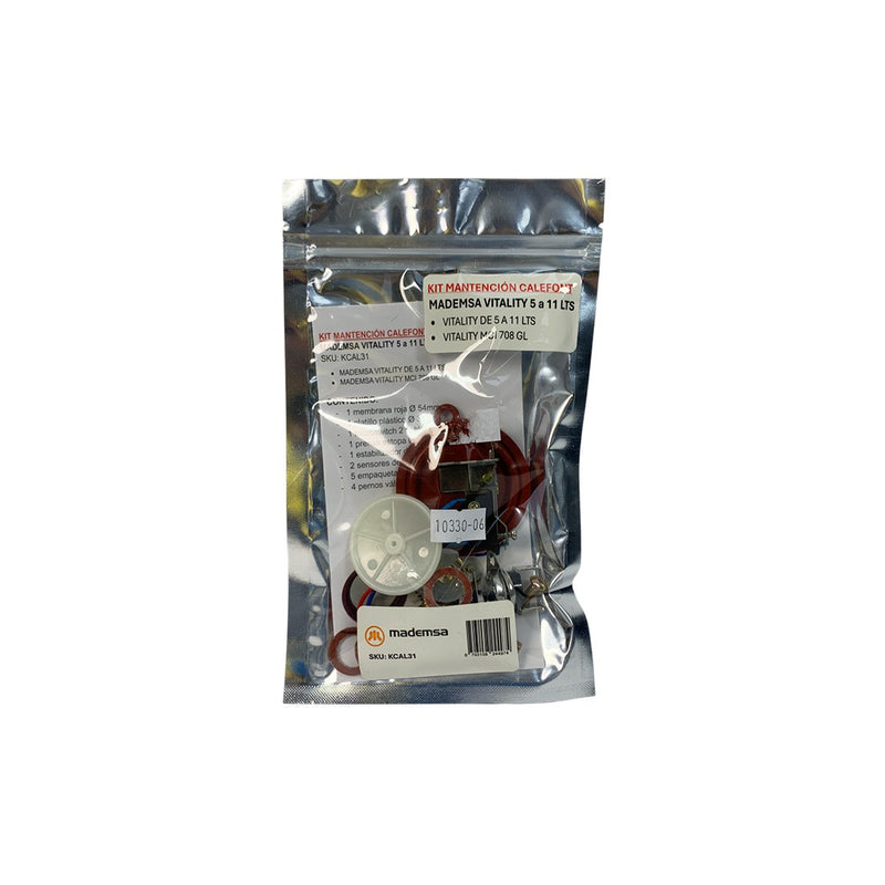Kit De Mantención Para Calefont Mademsa Vitality 5 A 11 Litros-2