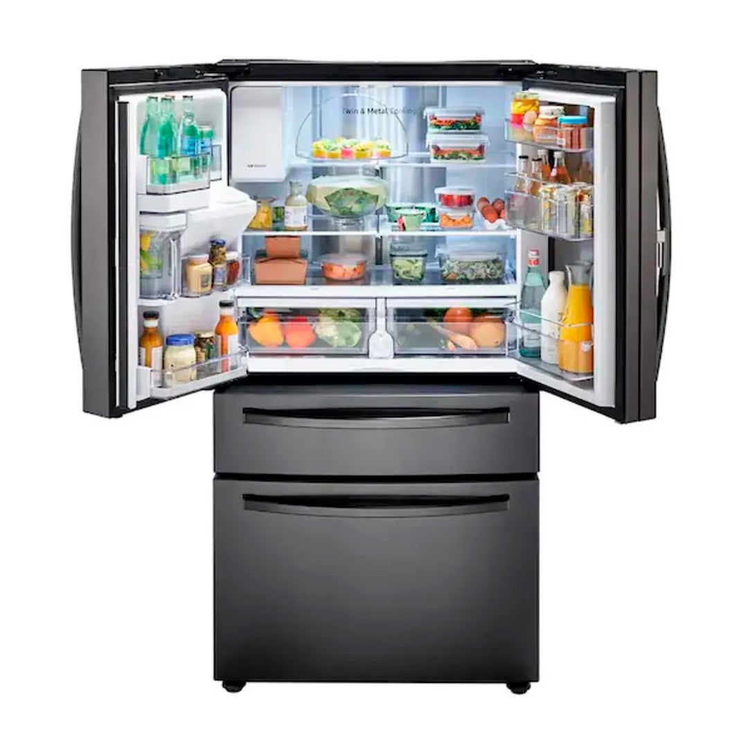 Sin Caja - Refrigerador Samsung Bottom Freezer Rf28R7351Sg