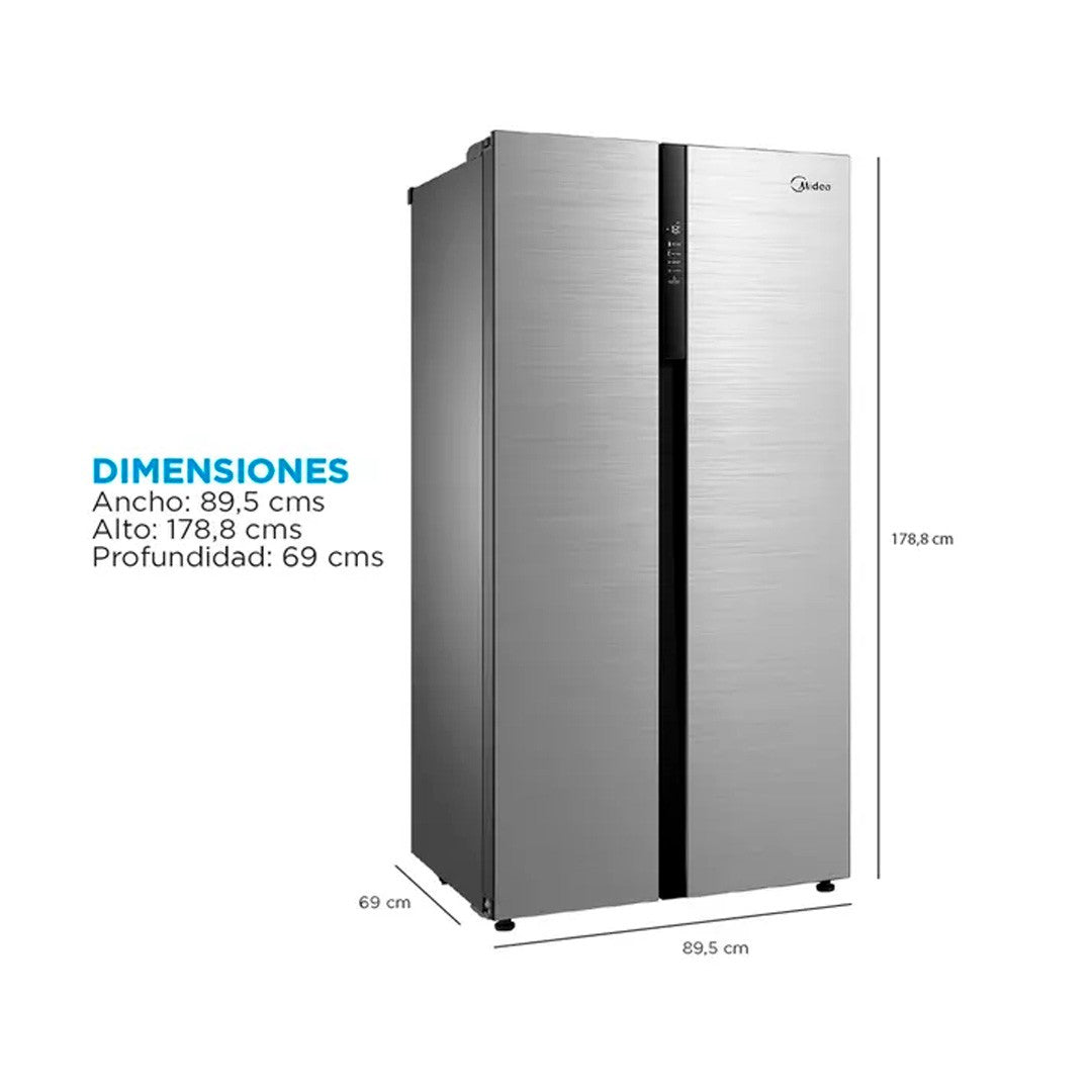 Open Box - Refrigerador Side By Side No Frost Midea 527 Lts-4