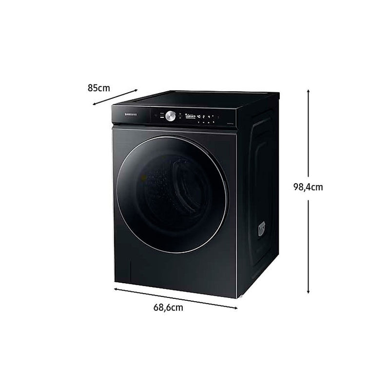 Open Box - Lavadora Samsung 25Kg Carga Frontal Black Wf25B9600Kv/Zs-6