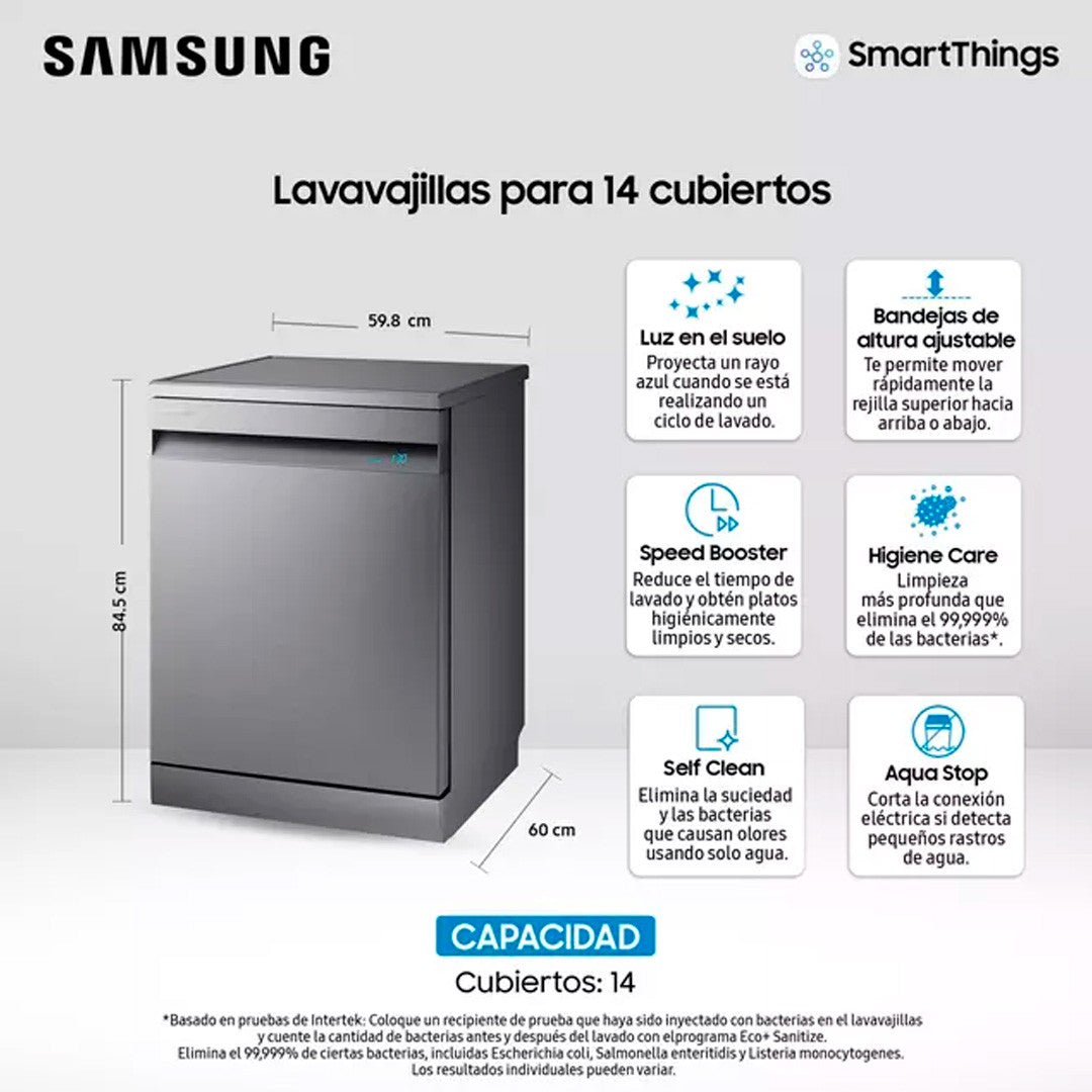 Open Box - Lavavajillas Samsung 14 Cubiertos Smartthings