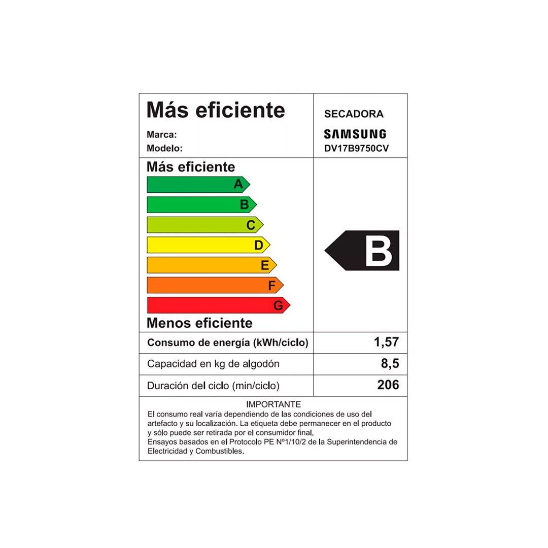 Sin Caja - Secadora Samsung Bespoke 17 Kg Dv17B9750Cv/Zs-5