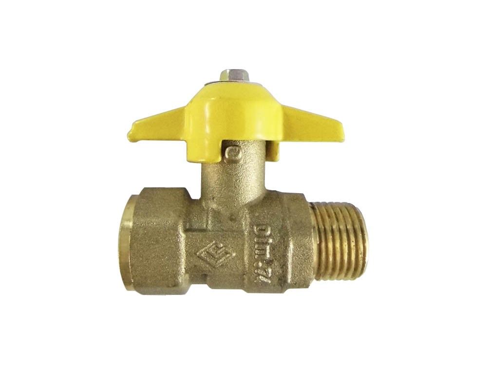 Llave Paso Gas Hi-He 1/2 Certificada Instalación-1