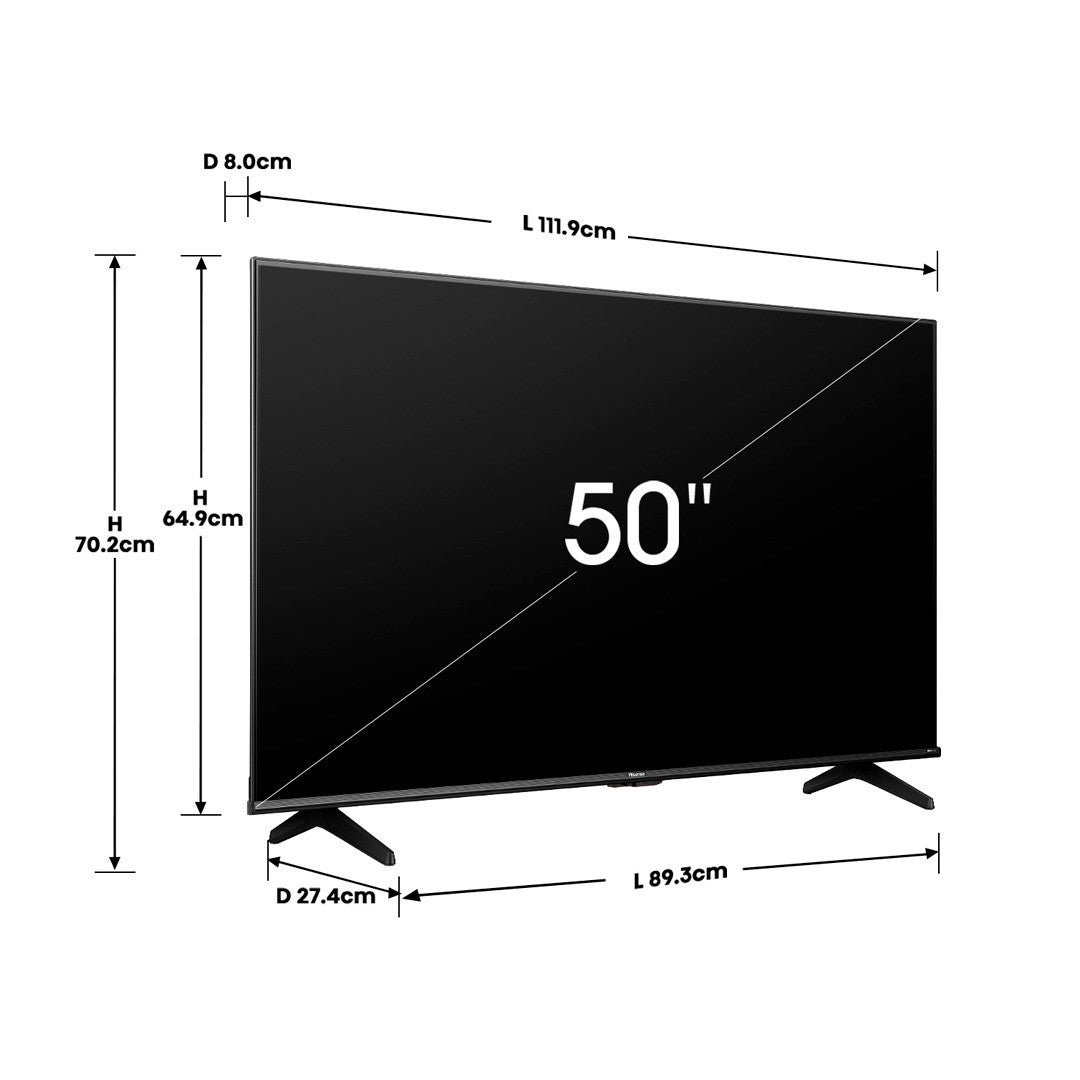 Open Box - Smart Tv Uhd 4K 50A6N Hisense