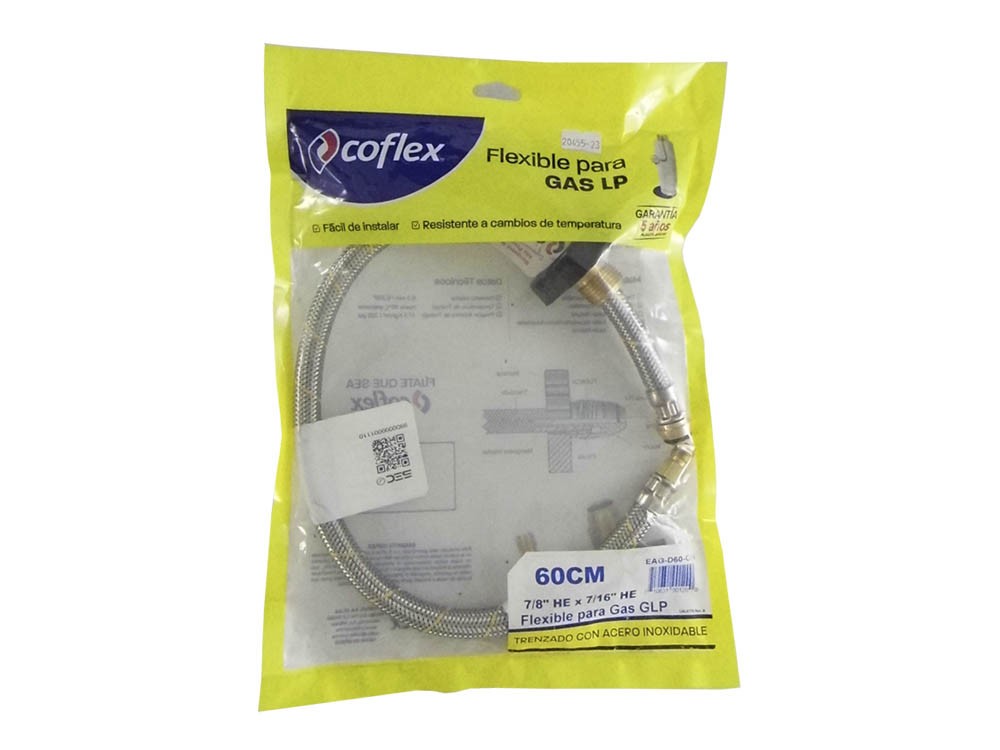 Flexible Acero Gas 45 Kg. C/ Manilla Certificado-1
