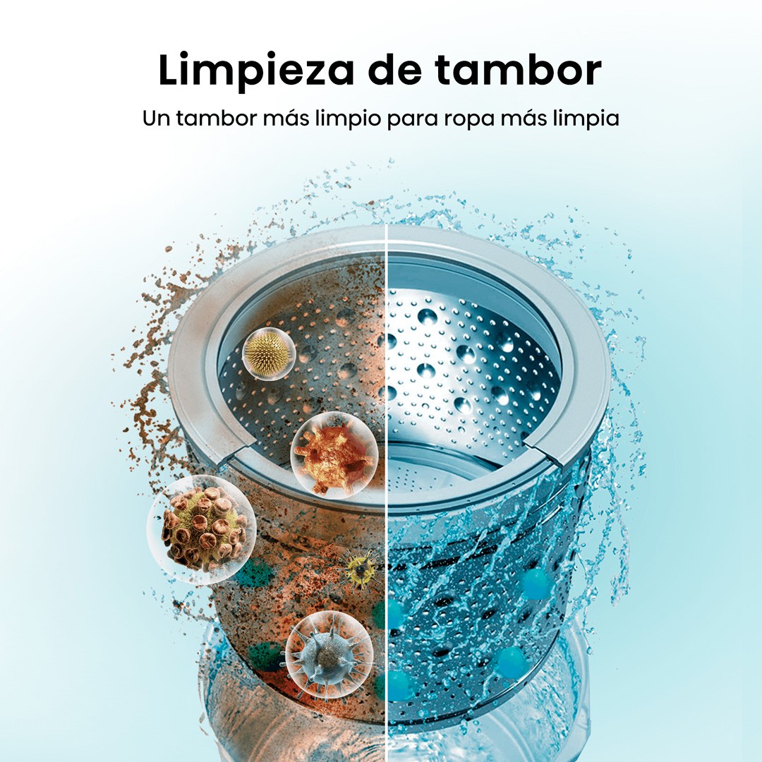 Open Box - Lavadora Carga Superior 10 Kg Hisense Wt1D1030Ut-3