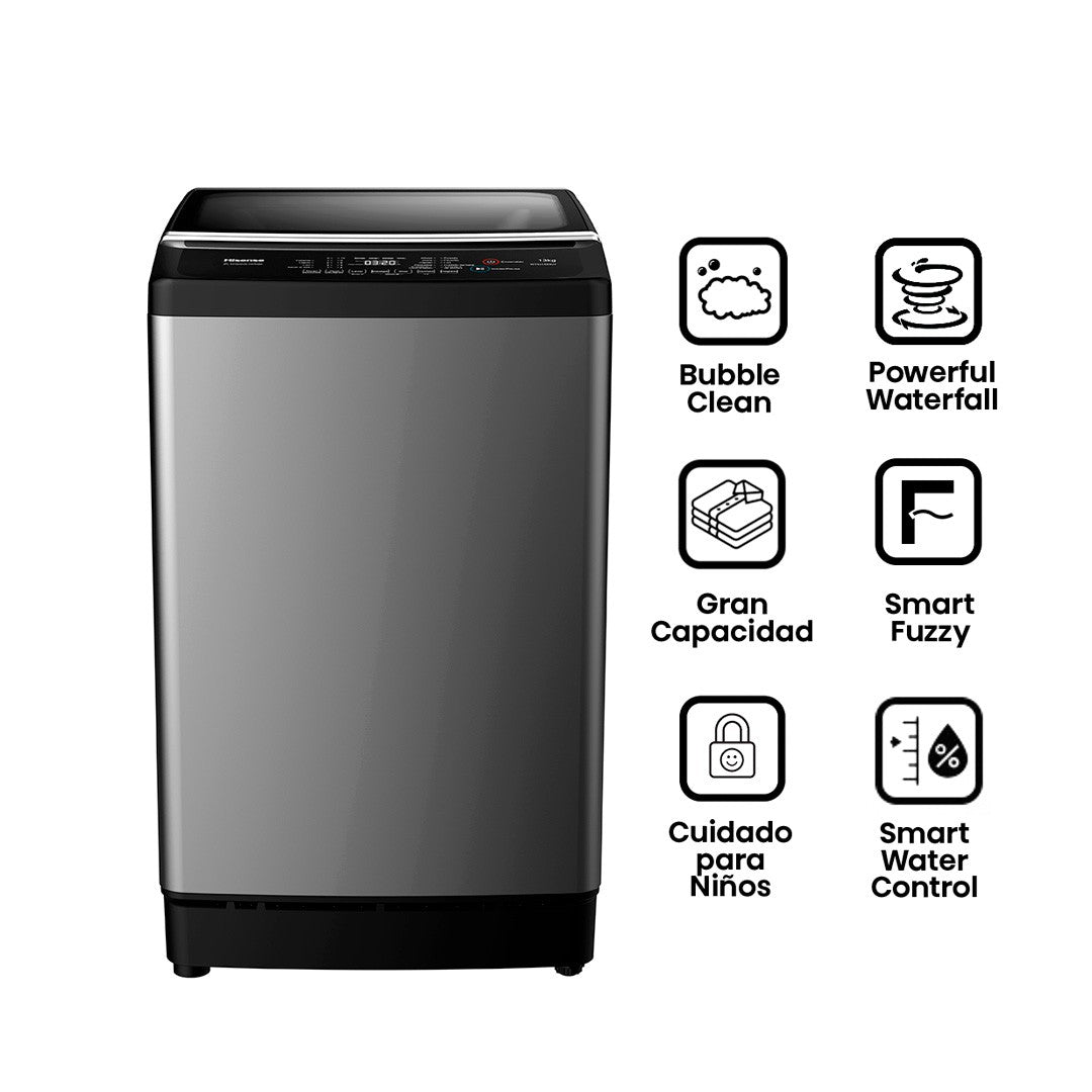 Open Box - Lavadora Hisense Carga Superior 15 Kg Wt3J1523Ut-2