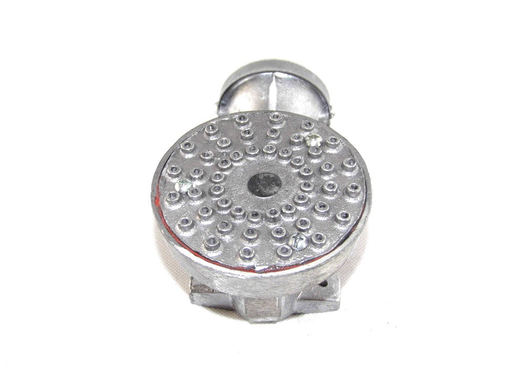 Quemador Aluminio Rayo 100 Mm Con Codo-2