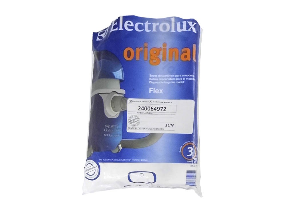 Bolsa Electrolux Flex 1400 Pack 3