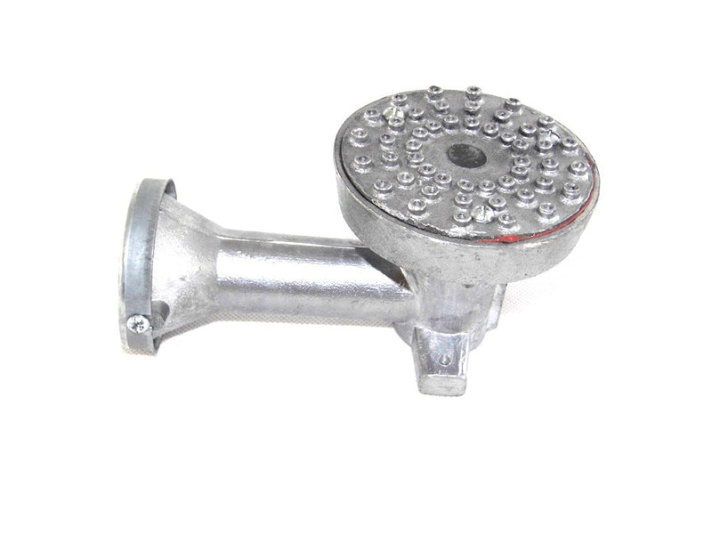 Quemador Aluminio Rayo 100 Mm Con Codo-3