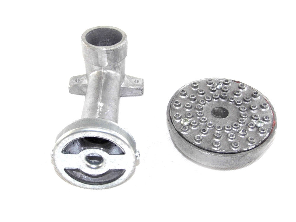 Quemador Aluminio Rayo 100 Mm Con Codo-4
