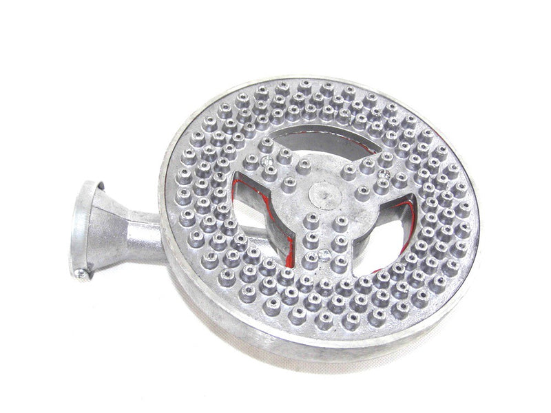 Quemador Aluminio Rayo 210 Mm Con Codo-3